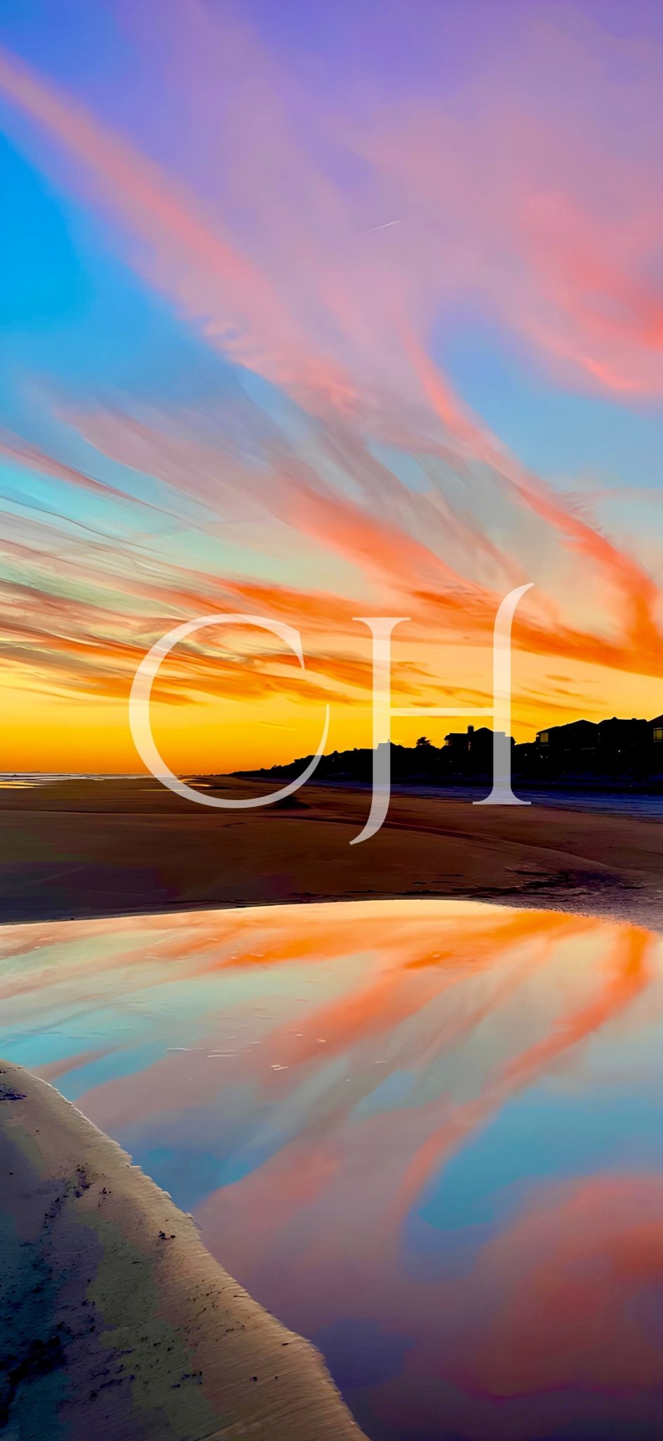 Candied Sunset Sky - Charles Holden Photography