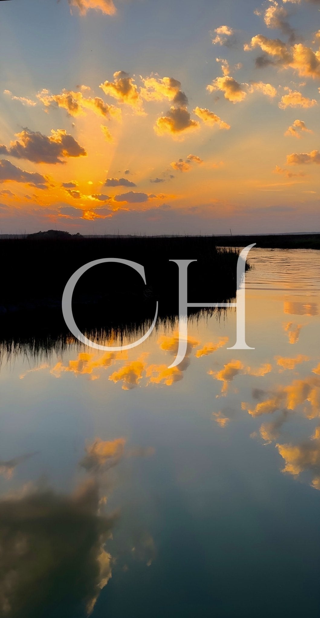 Melodic Marsh Sunset - Charles Holden Photography