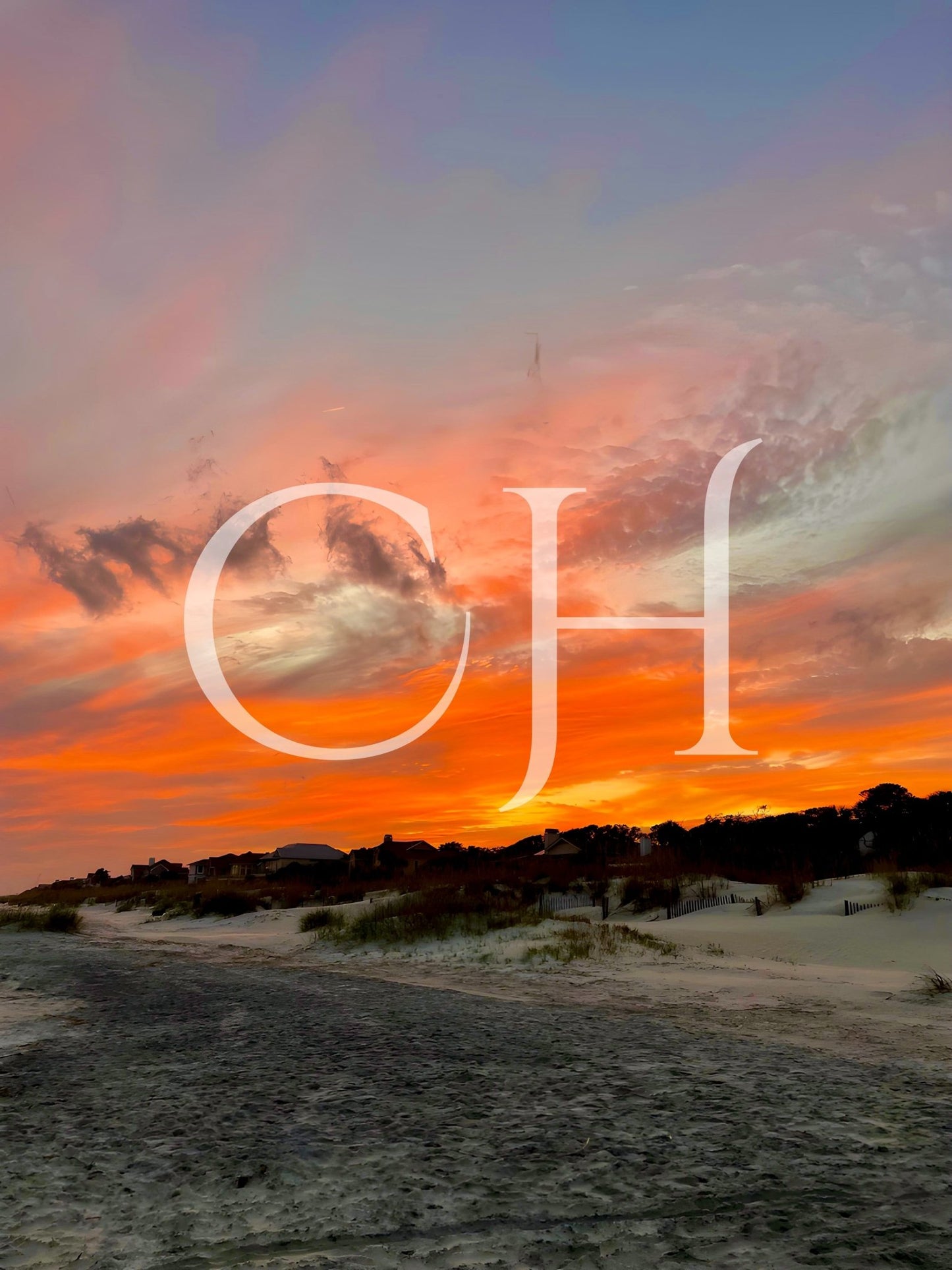 Radiant Coastal Dusk - Charles Holden Photography